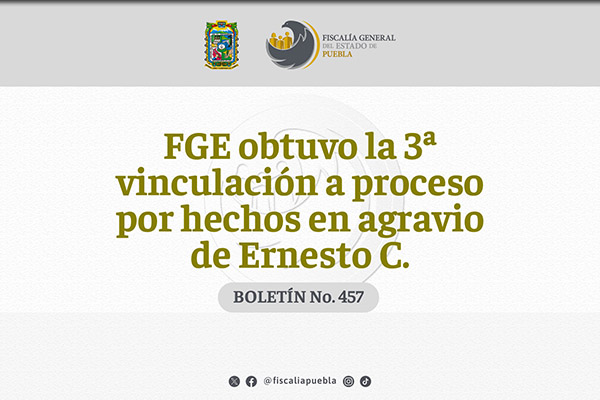Vinculan a proceso al tercer agresor de Ernesto Calderón