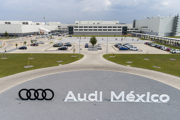 Audi México es la primera planta automotriz del mundo en obtener la certificación de AWS