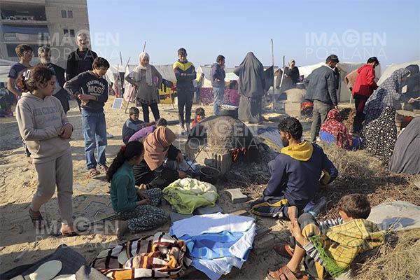 Más del 90% de la población de la Franja de Gaza está desplazada: ONU