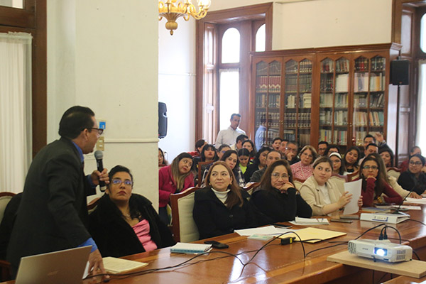 Recibe personal del Congreso capacitación en gestión y administración documental