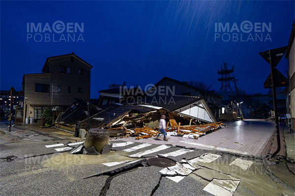 Reportan 179 desaparecidos en prefectura japonesa de Ishikawa tras terremotos
