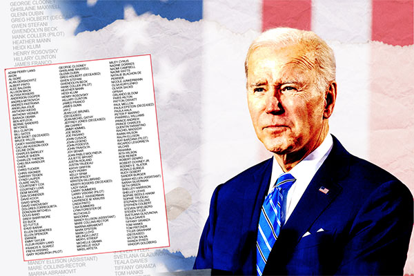 Lista de Epstein pone en aprietos al partido demócrata tras primer spot de Biden