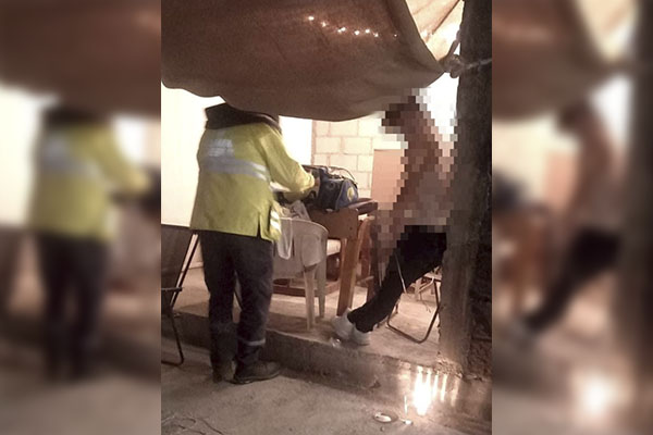 Se colgó en el patio de su casa tras discusión familiar