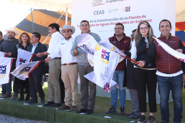 Con planta de tratamiento de aguas residuales, Gobierno Estatal garantiza salud pública en Soltepec