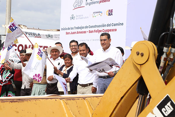 Con visión de AMLO, gobierno de Puebla trabaja incansablemente por los que menos tienen: Sergio Salomón