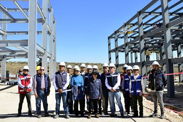 Supervisa Lilia Cedillo Ramírez avance de obra en CU2