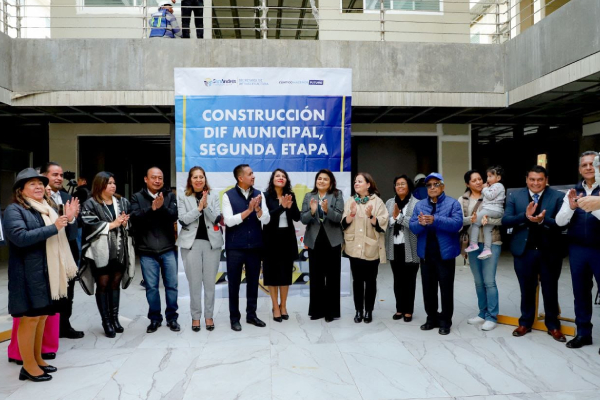 Inicia Mundo Tlatehui la segunda etapa de construcción del edificio del DIF Municipal
