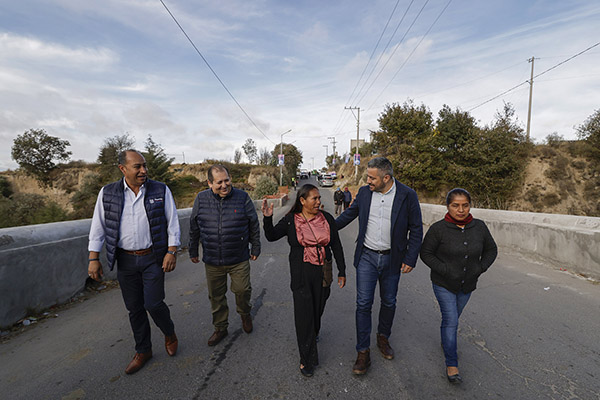 Invierte Ayuntamiento 22.8 mdp para rehabilitar puente en San Miguel Espejo