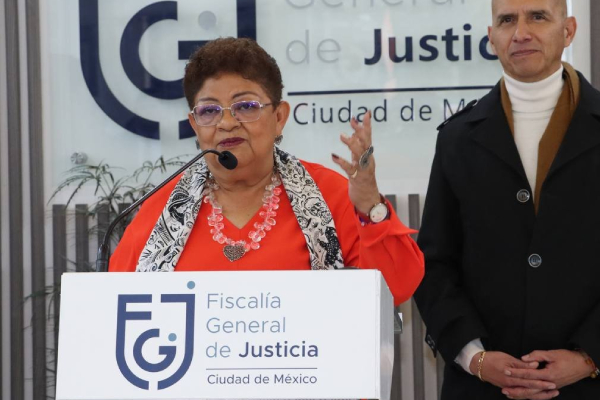 Ernestina Godoy deja la Fiscalía de CDMX: así fue su despedida