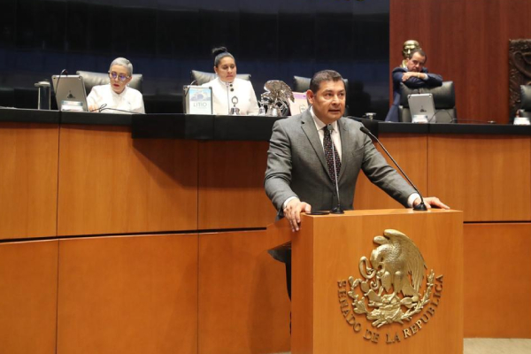 En Senado, la salud es un tema de humanismo mexicano: Armenta