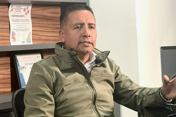 Edmundo Tlatehui exalta logros de su administración; se dice listo para tres años más