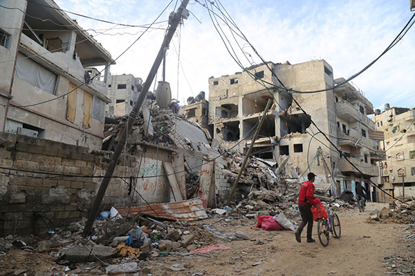 OMS denuncia que en Gaza hay un WC por 500 personas y una ducha para 2,000