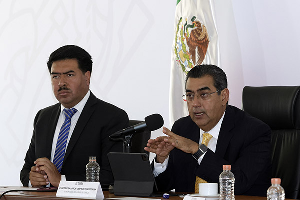 Llegada de “Benito” a Puebla, muestra de garantías de bienestar animal: Sergio Salomón