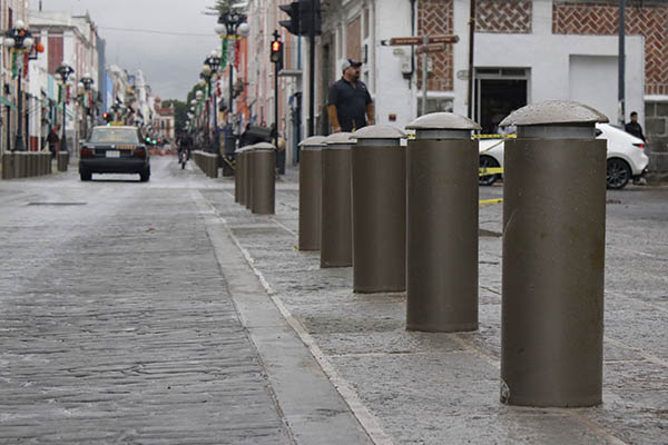 Bolardos en Puebla, ¿problema o solución para la movilidad?