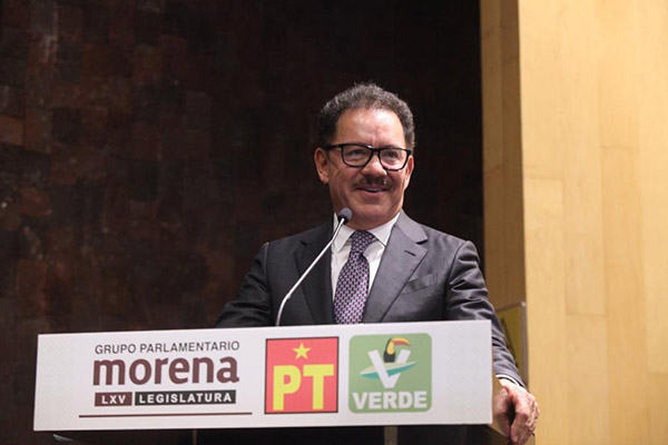 Reformas del presidente serán la columna vertebral en la plenaria del GP de Morena: Mier