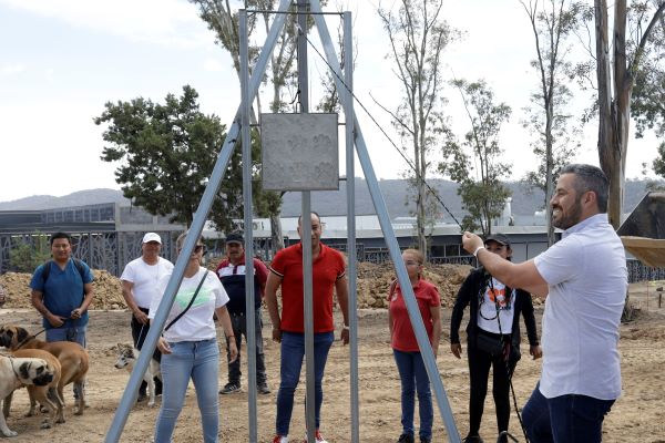 Inicia el alcalde construcción de la primera Estancia de Bienestar Animal