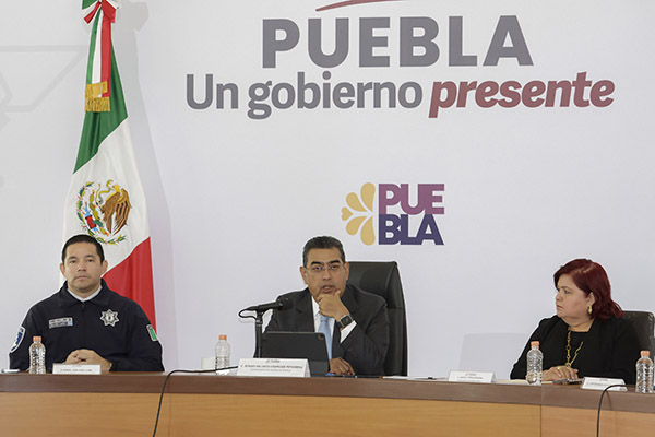 “La seguridad no debe politizarse”, insta el gobernador Sergio Salomón