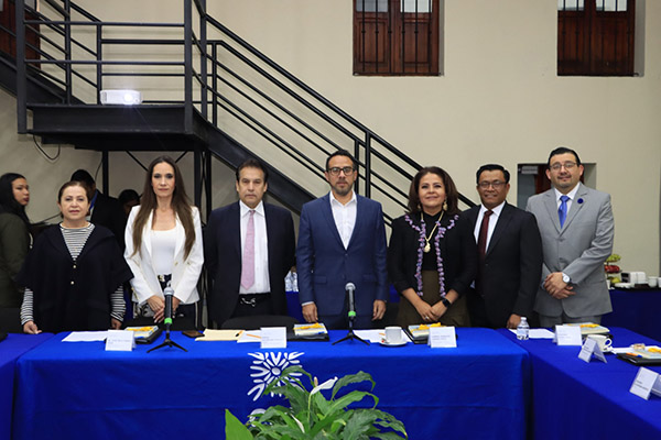 Acude Comisión de DDHH del Congreso a la presentación del Informe Semestral de la CDH