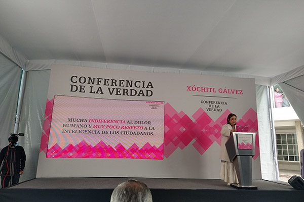 Vacuna Patria quedó obsoleta, asevera Xóchitl Gálvez en su "mañaneta"