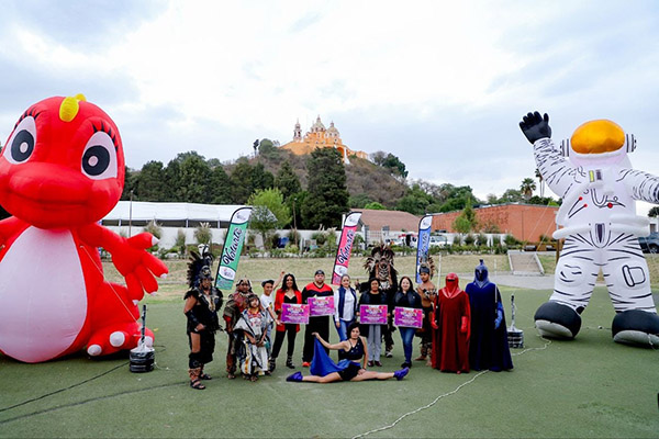 Presenta Ayuntamiento de San Andrés Cholula la tercera edición del Festival Volarte 2024