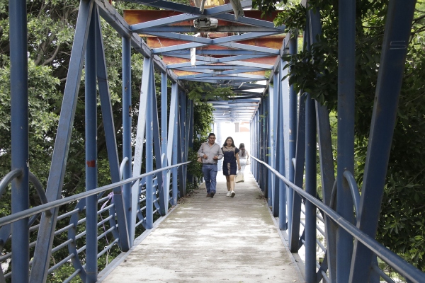 Puentes peatonales, ¿símbolo de inseguridad?