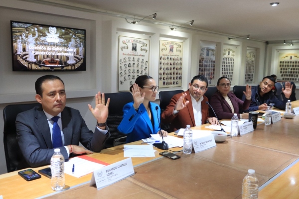 Aprueba Comisión del Congreso renuncias de magistrados del Tribunal Superior de Justicia
