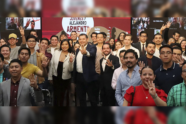 La juventud es el motor más grande de un país: Alejandro Armenta