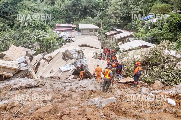 Decenas de muertos en Filipinas por deslizamientos de tierra
