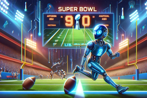 Inteligencia artificial anota un touchdown en la publicidad del Super Bowl LVIII