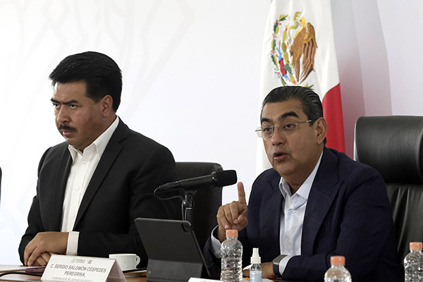 Garantiza Sergio Salomón un proceso electoral en paz y sin intromisión del gobierno
