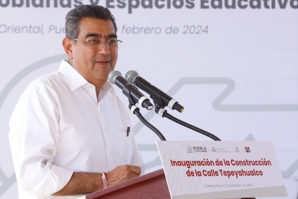 Gobierno estatal genera condiciones de igualdad en los 217 municipios de Puebla: Sergio Salomón