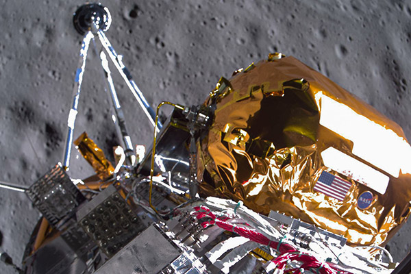Batería de sonda lunar Odiseo podría durar hasta 20 horas más