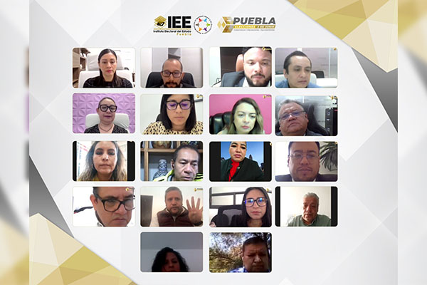 IEE aprueba registro de plataformas electorales y registro de candidaturas