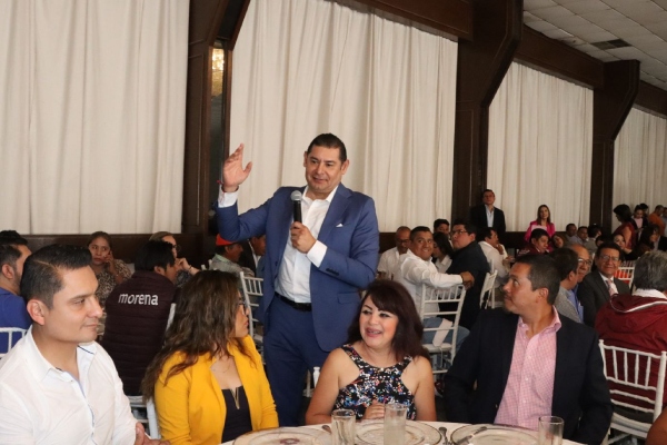 Reunión de conciliación promueve Armenta con 300 aspirantes a candidatas y candidatos