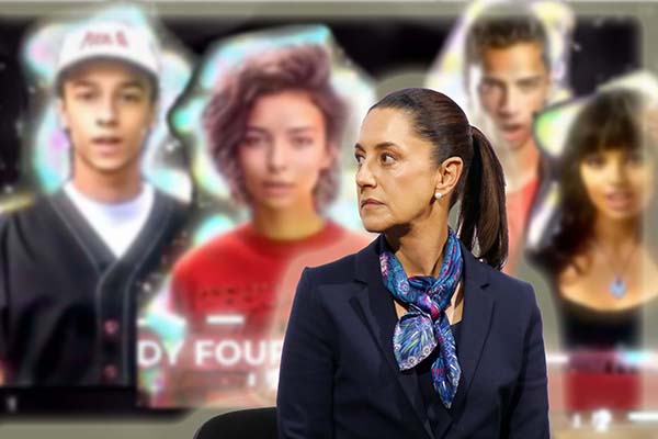 Crean influencers de IA para apoyar a Claudia Sheinbaum