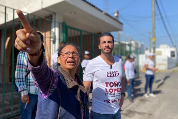 Toño López sigue sumando a favor de la Esperanza y la 4T