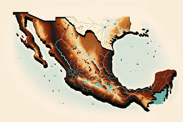 Los niveles de sequía de México, según Conagua