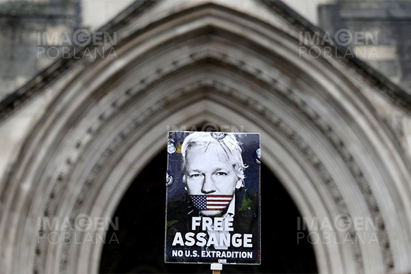La decisión final sobre la extradición de Assange a EU se espera para el 26 de marzo