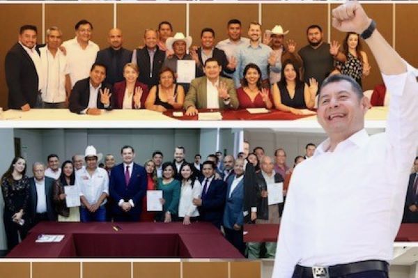 Armenta continúa impulsando la conciliación política en Puebla