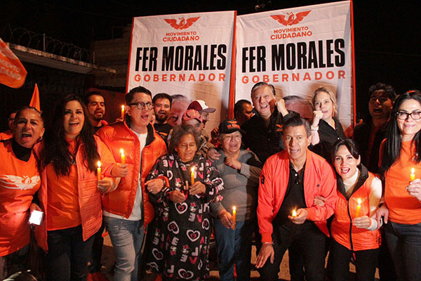 Fer Morales arranca campaña en colonias abandonadas de Puebla