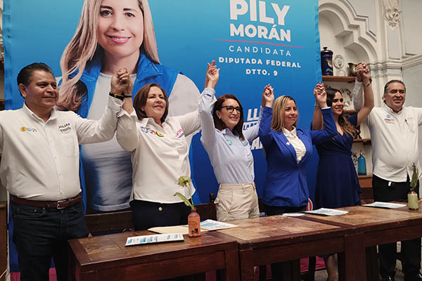 Pily Morán presenta ejes de campaña enfocados a la salud, seguridad y combate a la corrupción