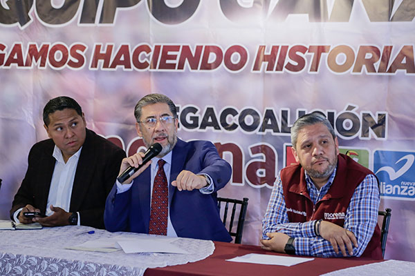 Morena denunciará al Ayuntamiento capitalino por entrega irregular de programas sociales