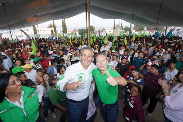 Pepe Chedraui recibe el respaldo de Manuel Velasco en la Romero Vargas