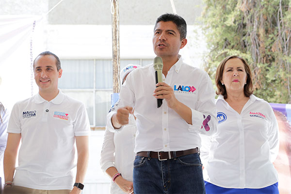 Promete Lalo Rivera 500 estancias infantiles y 6,000 mdp en microcréditos sin intereses