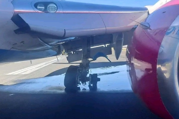 Otro incidente en un Boeing: avión pierde rueda del tren de aterrizaje durante despegue