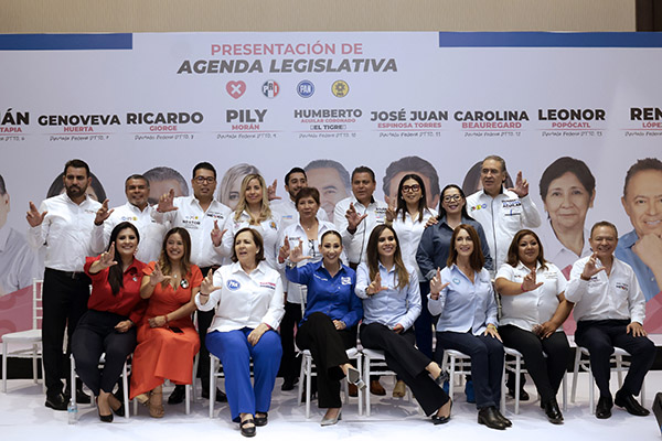 Democracia, salud y seguridad, ejes de la Agenda Legislativa de los candidatos de FCXM