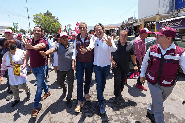 Cumple Pepe Chedraui 30 días caminando la ciudad y escuchando a las y los poblanos