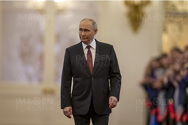Vladímir Putin asume por quinta vez la presidencia de Rusia