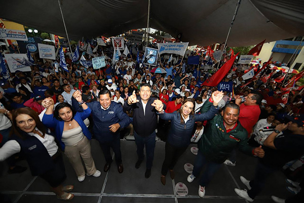 “Llueve, truene o relampaguee, Lalo Rivera será su gobernador"