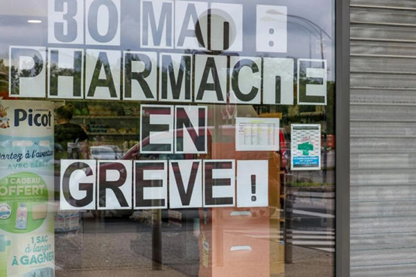 Francia viva la mayor huelga de farmacéuticos en 10 años